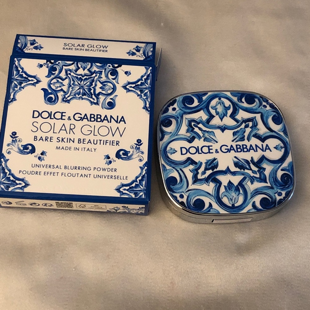 Dolce & Gabbana Solar Glow Bare Skin Beautifier Universal Blurring Powder NIB - Picture 3 of 12